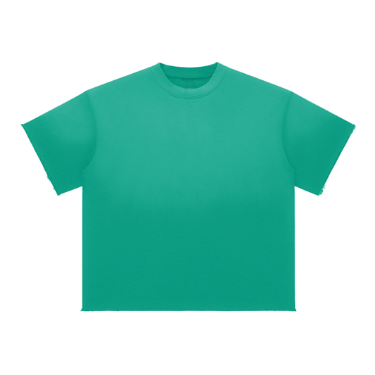 TQ MOTO- Sun Fade Raw Edge T-Shirt