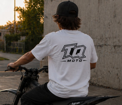 TQ Moto T-Shirt – White