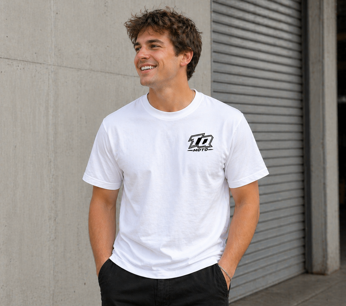 TQ Moto T-Shirt – White