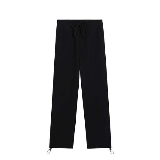 TQ Moto Adjustable Cuff Sweatpants – Black