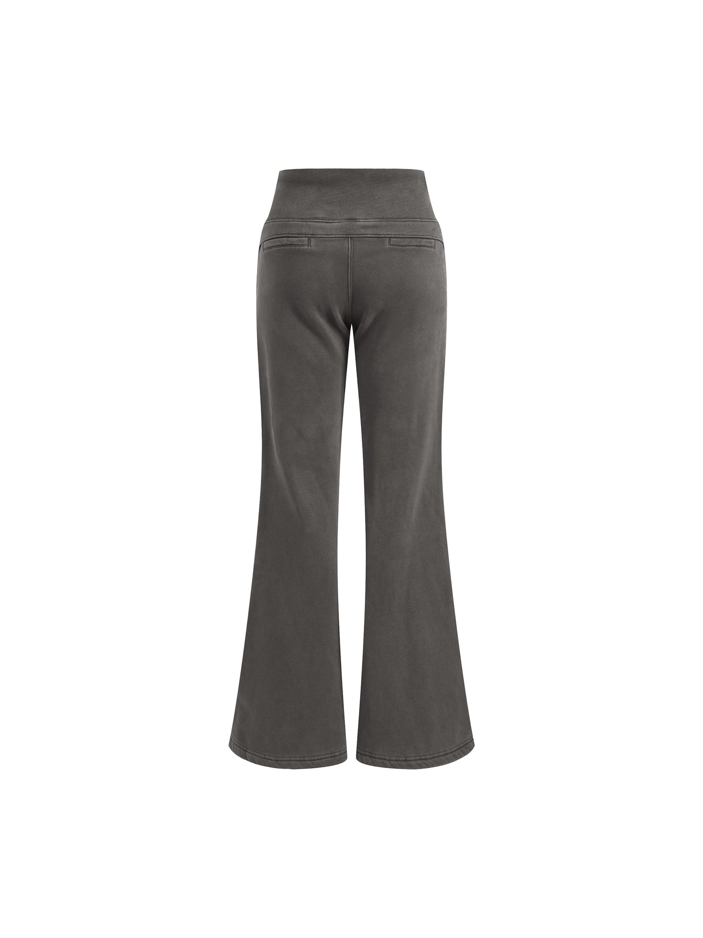 TQ MOTO- Vintage Washed Flared Fleece Pants "Womens"