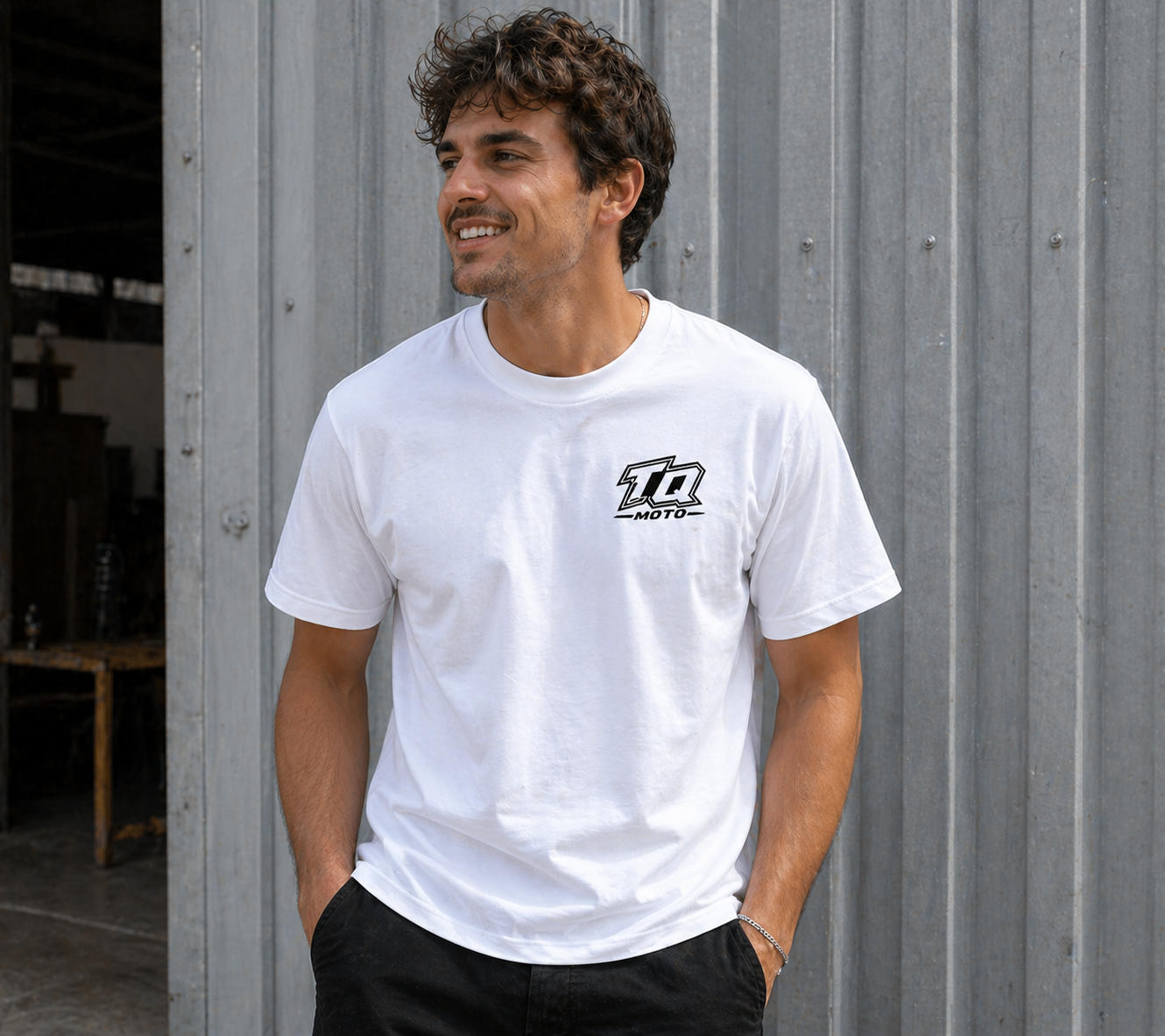TQ Moto T-Shirt – White